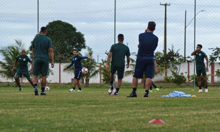 Guarani faz treino leve e conclui preparação para visitar o Remo; veja time