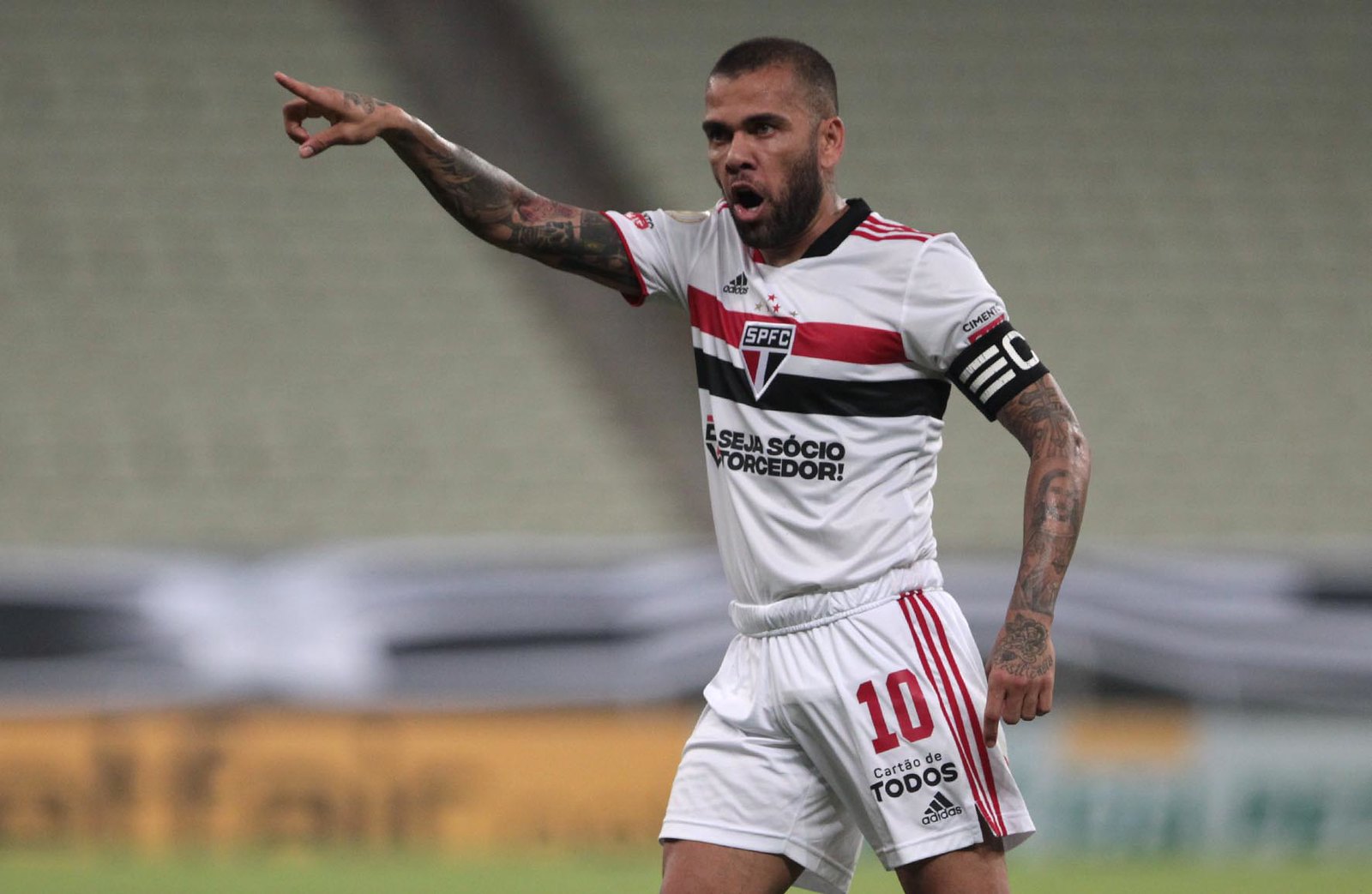 Daniel Alves, jogador do São Paulo