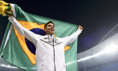Atletismo: Thiago Braz vence com sua melhor marca da temporada, na Alemanha
