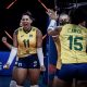 Seleção Brasileira feminina, Vôlei, Liga das Nações, VNL, BrasilxItália, Rimini