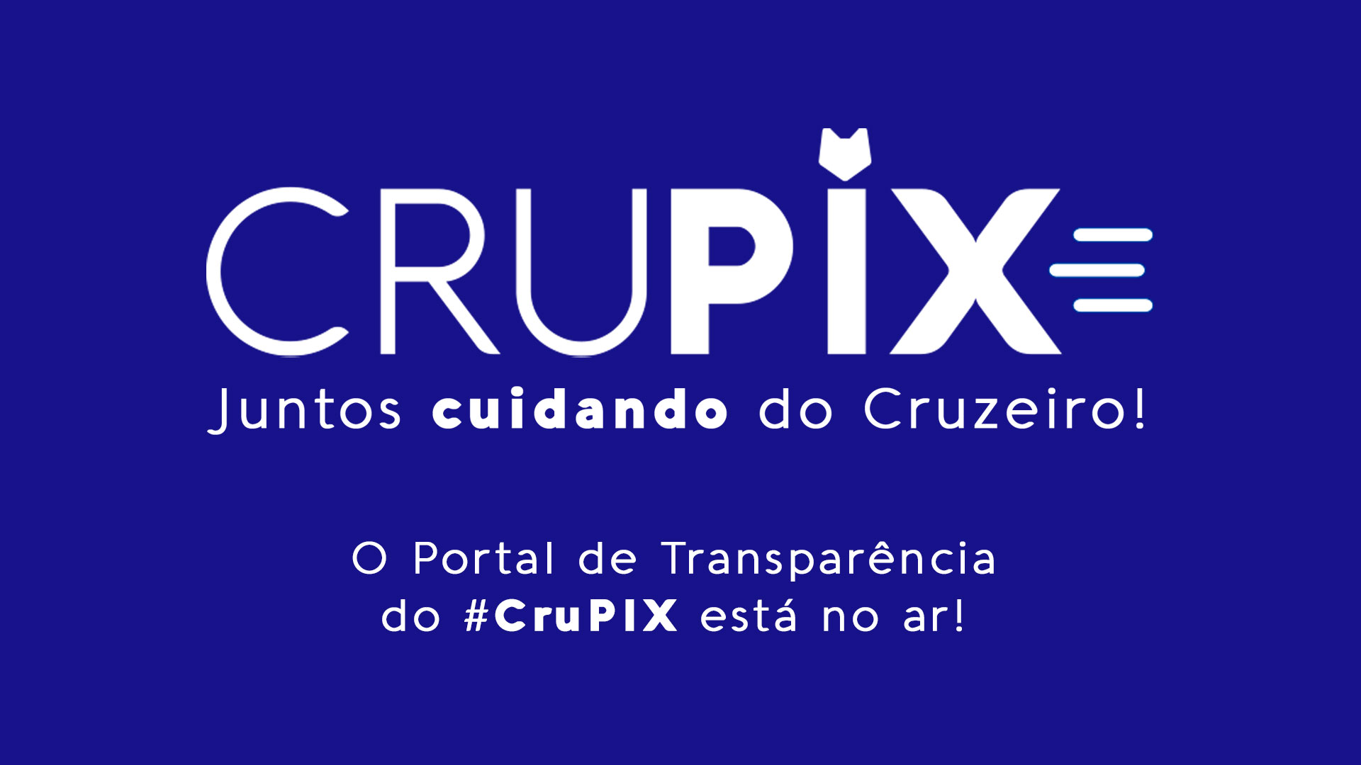 CruPix // Foto: Cruzeiro/Divulgação