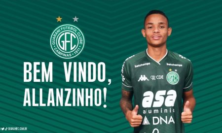 Por empréstimo, Guarani acerta contratação de Allanzinho, do Santos