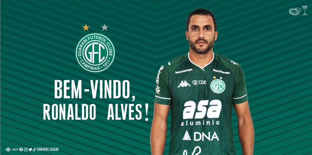 Por empréstimo, Guarani confirma contratação do zagueiro Ronaldo Alves