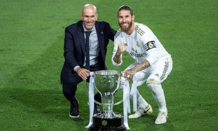 Sergio Ramos e Zidane