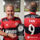 Após igualar recorde na Libertadores, Gabigol homenageia Zico com presentes