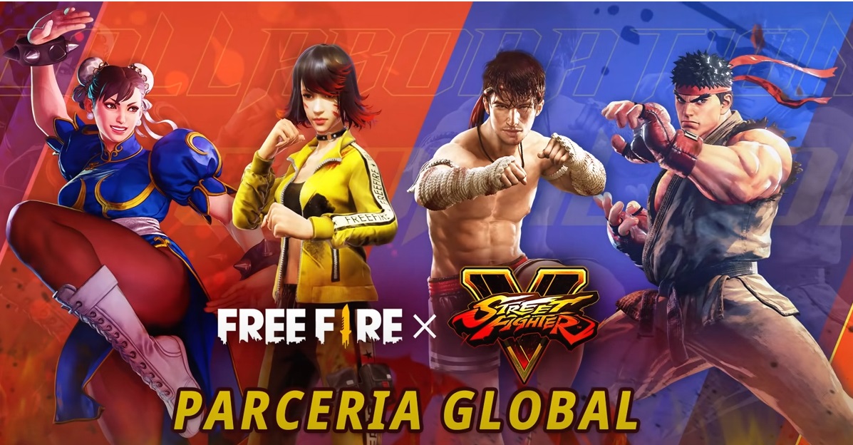 Free Fire, Free Fire Brasil, Street Fighter