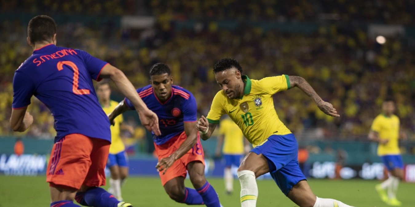 Após dois anos, Brasil e Colômbia se encontram e buscam a liderança do grupo A da Copa América