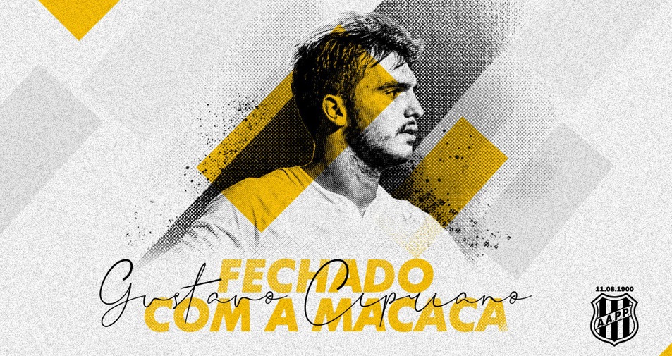 Ponte Preta anuncia contratação de Gustavo Cipriano, cria do Santos