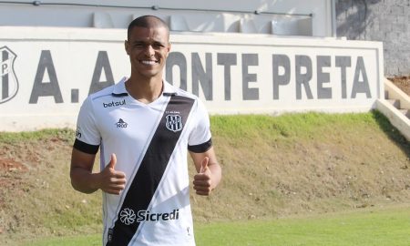 'Estou quase 100%', cita Lucas Cândido após recuperação física na Ponte Preta