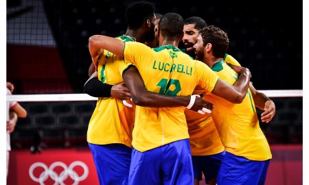Seleção Brasileira de vôlei masculino Tunísia Olimpíadas