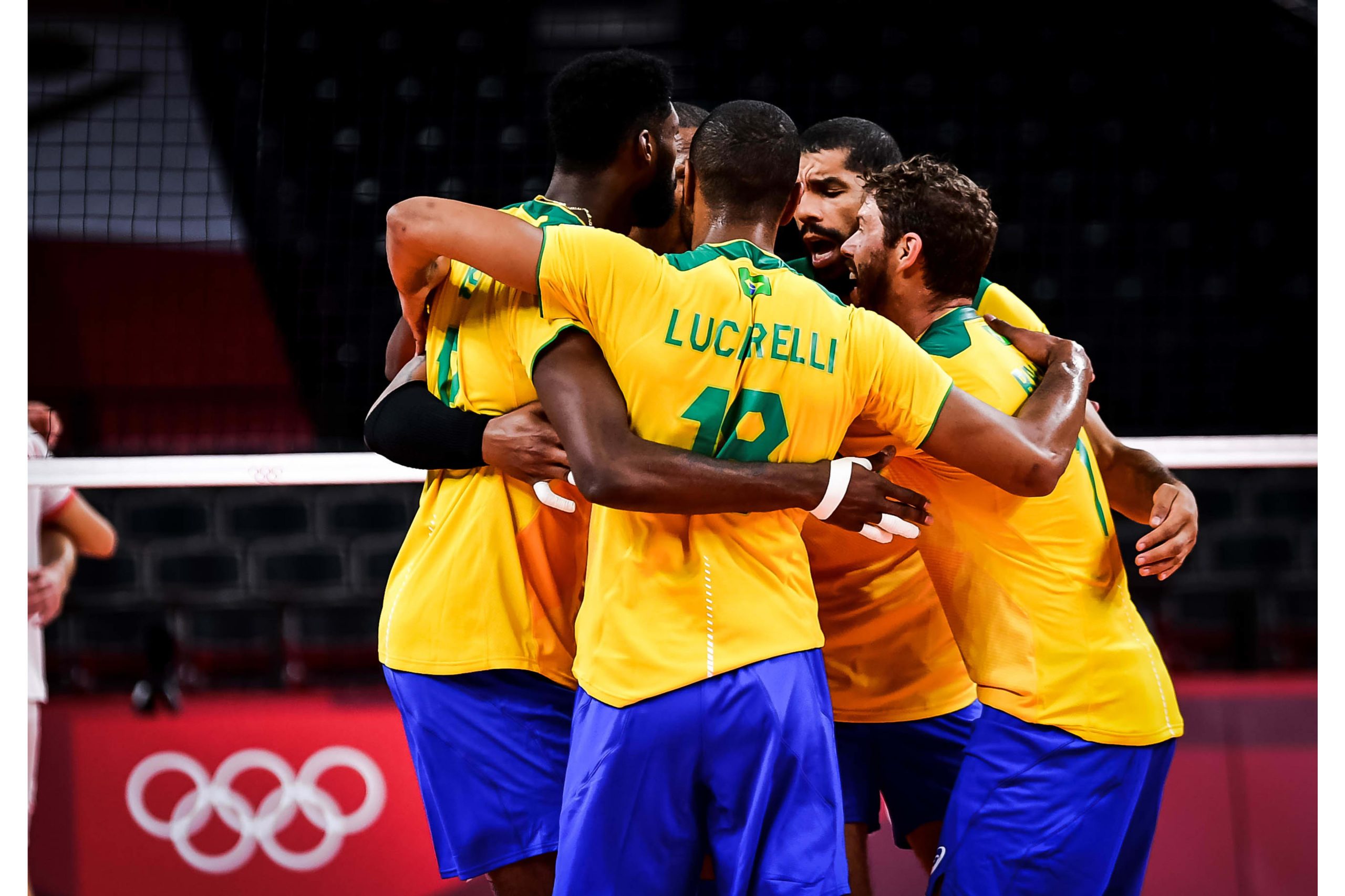 Seleção Brasileira de vôlei masculino Tunísia Olimpíadas