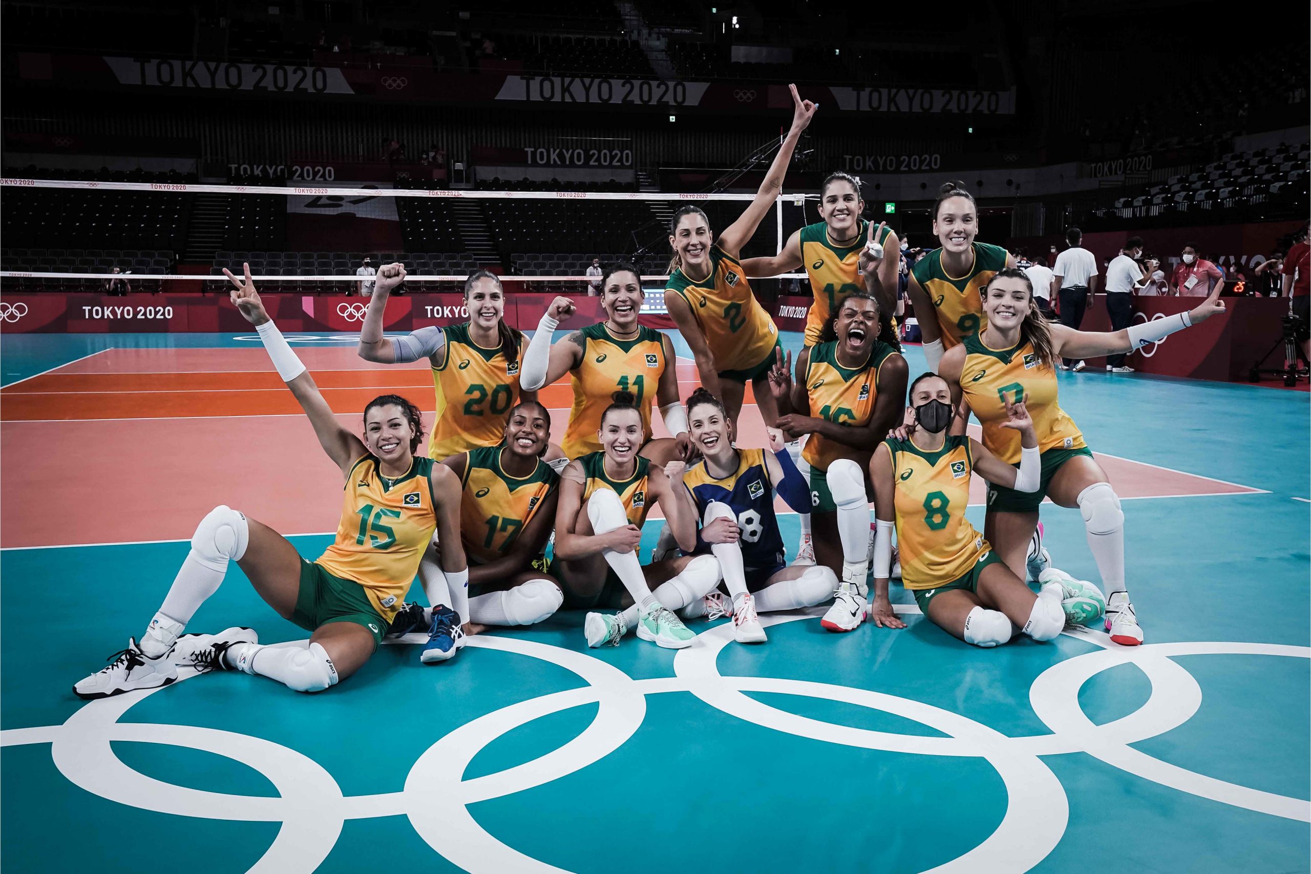 Seleção Brasileira feminina Tóquio Macris Brasil Coreia do Sul Garay