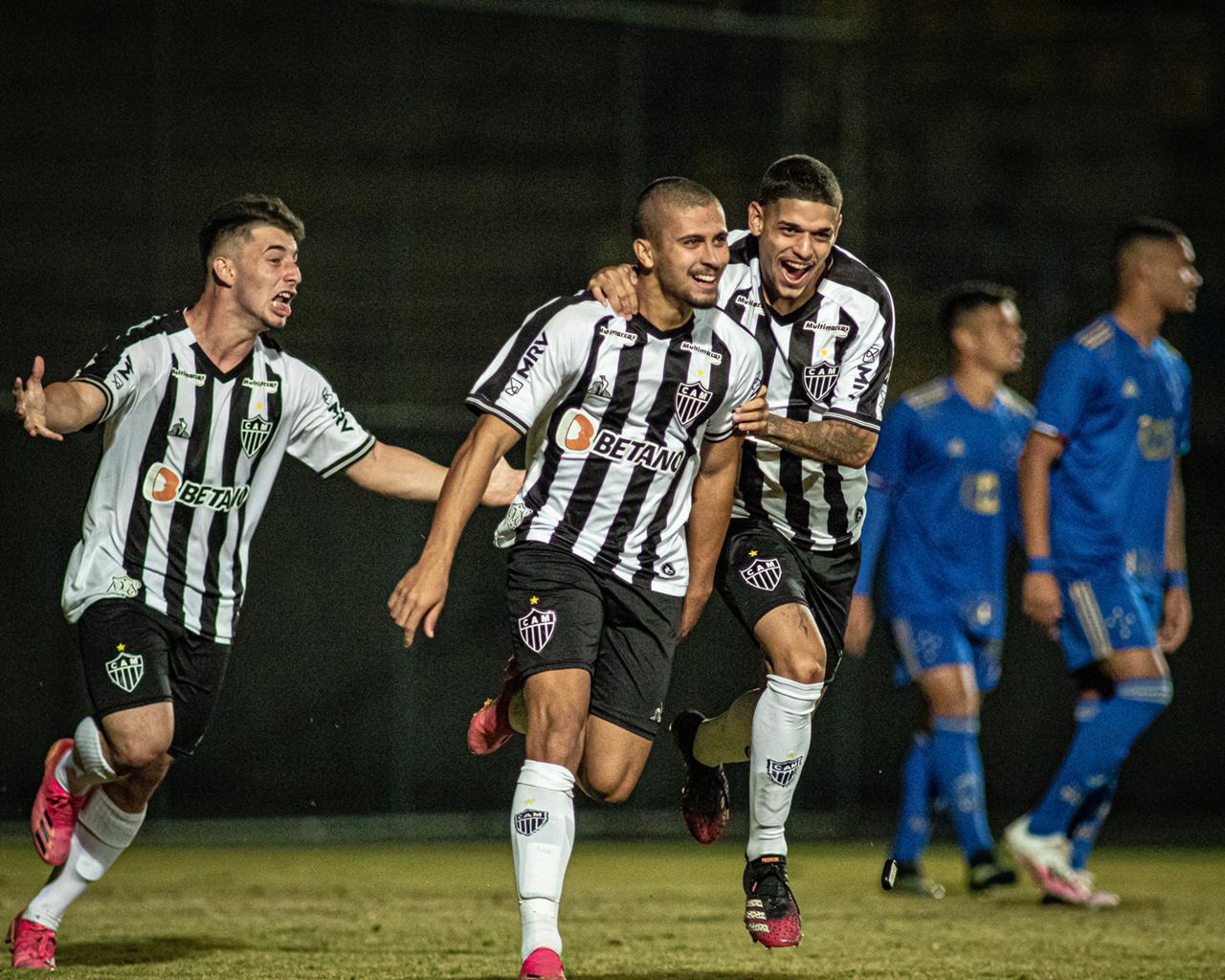 Atlético-MG vence clássico contra o Cruzeiro no Campeonato Brasileiro sub-20