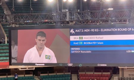 Judô: Rafael Macedo é eliminado com ippon relâmpago da Olimpíada