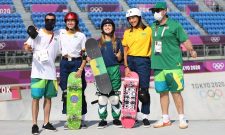 Skate Park do Brasil realiza primeiro treino em Tóquio