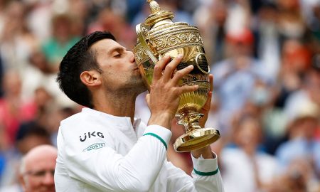 Novak Djokovic Matteo Berrettini Wimbledon Grand Slam recorde