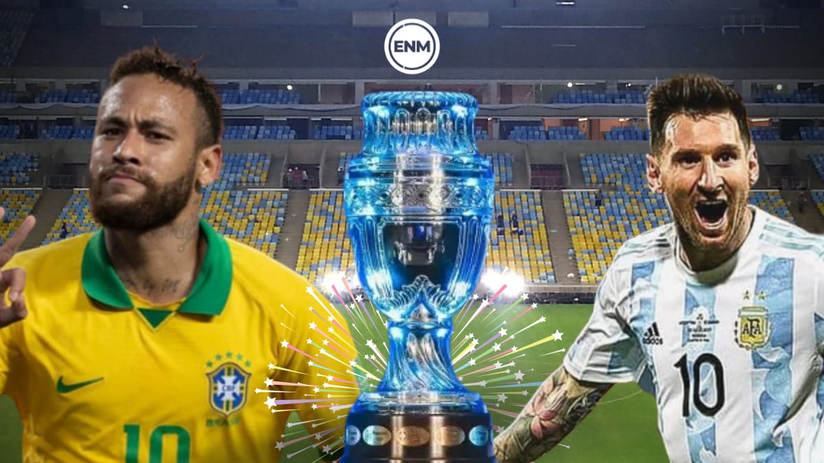 Messi e Neymar deitam, rolam e são a Eurocopa na Copa América