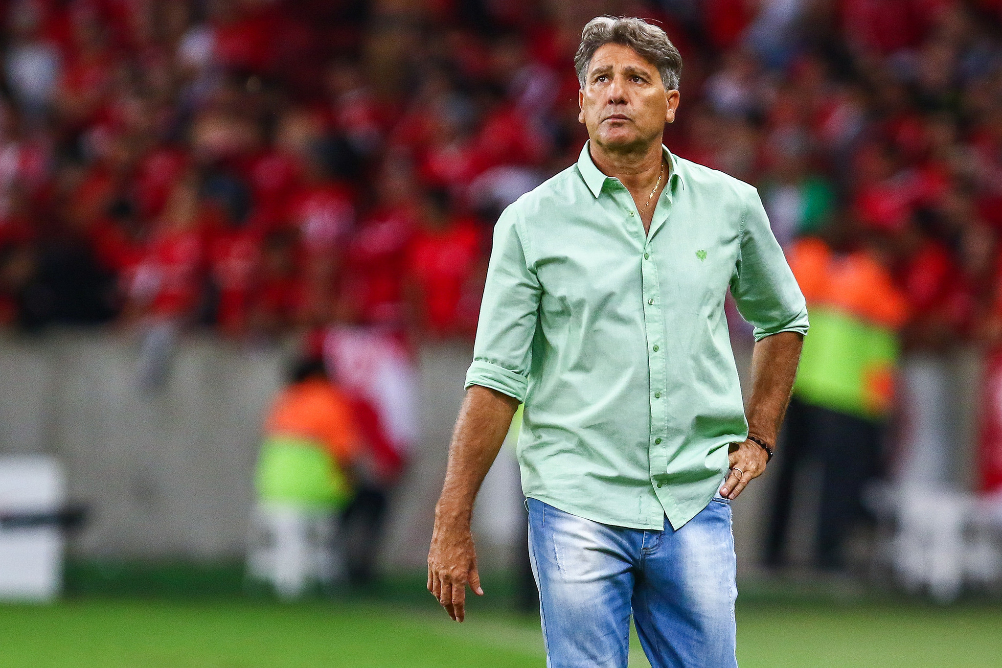 Renato Gaúcho negocia com o Flamengo após a demissão de Rogério Ceni (Foto: Lucas Uebel/Grêmio FBPA)