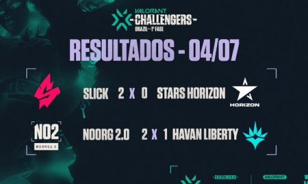 A Lower Bracket do VCB tem vitória da SLICK E NOORG 2.0. Stars Horizon e Havan Liberty estão fora.