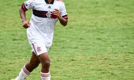 Wesley, atleta sub-17 do Flamengo (Foto: Alexandre Vidal/Flamengo)