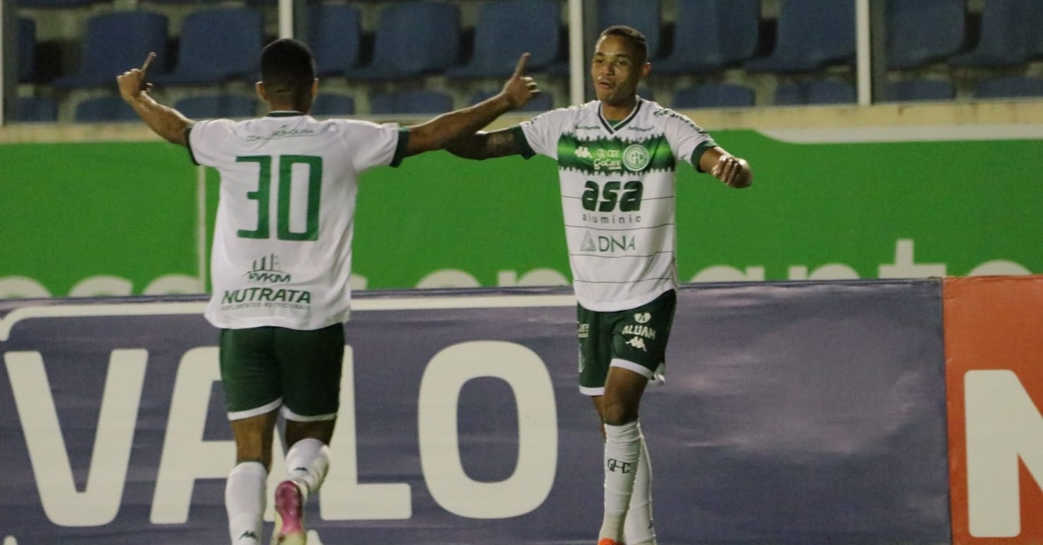 No Guarani, Allan Victor marca primeiro gol como profissional: 'Muito feliz'