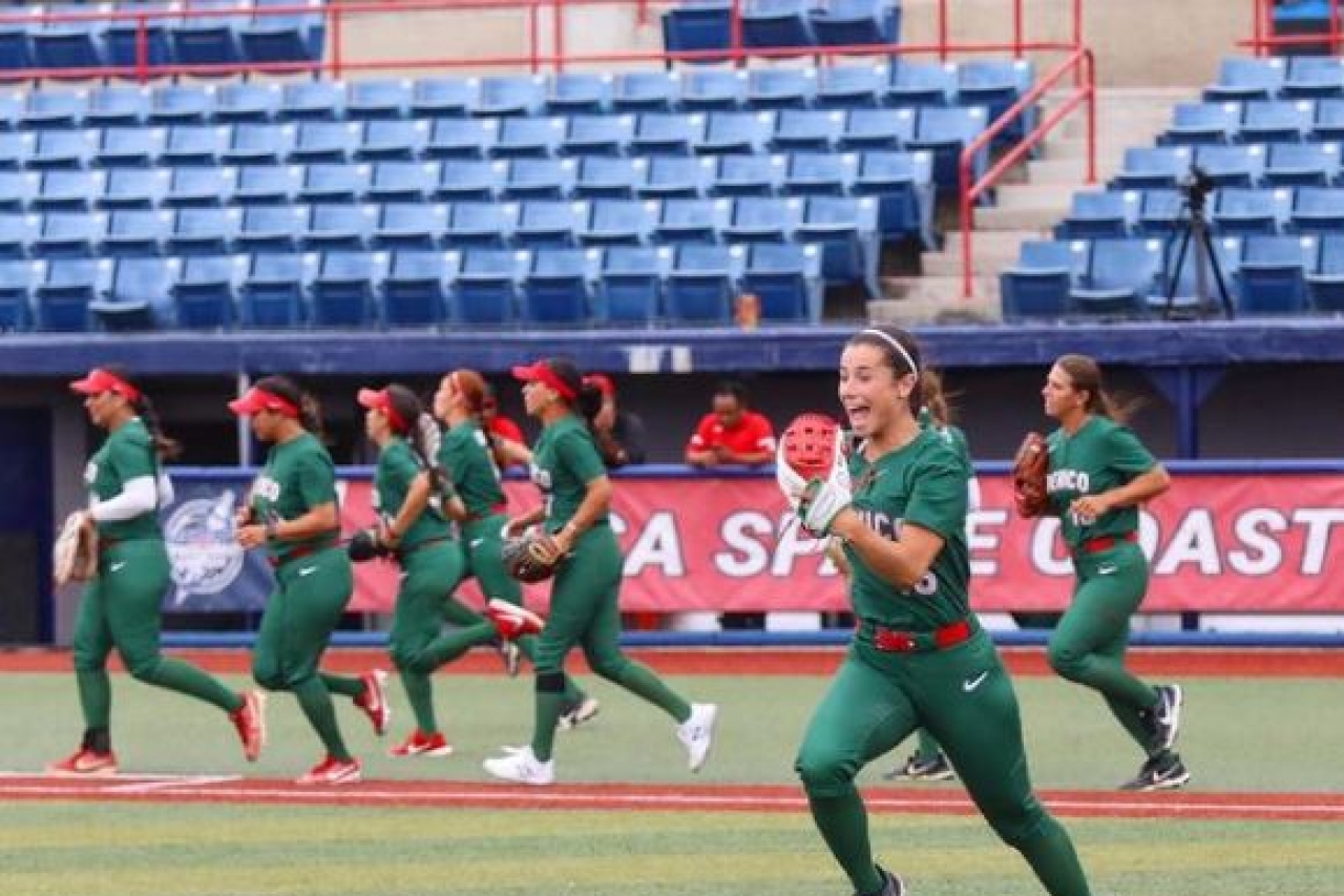 México e Canadá decidem a medalha de bronze do softball feminino