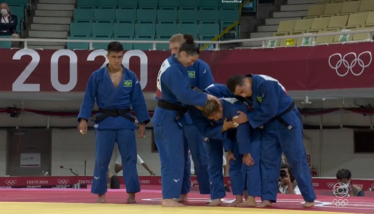 Israel vence e judô de equipes do Brasil se despede das Olimpíadas sem medalha