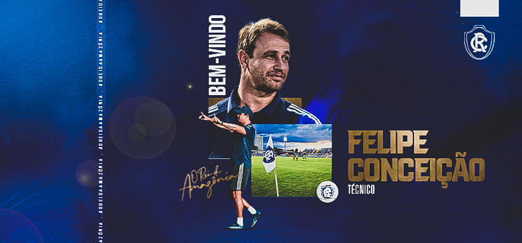 Ex-Cruzeiro, Felipe Conceição é o novo técnico do Remo