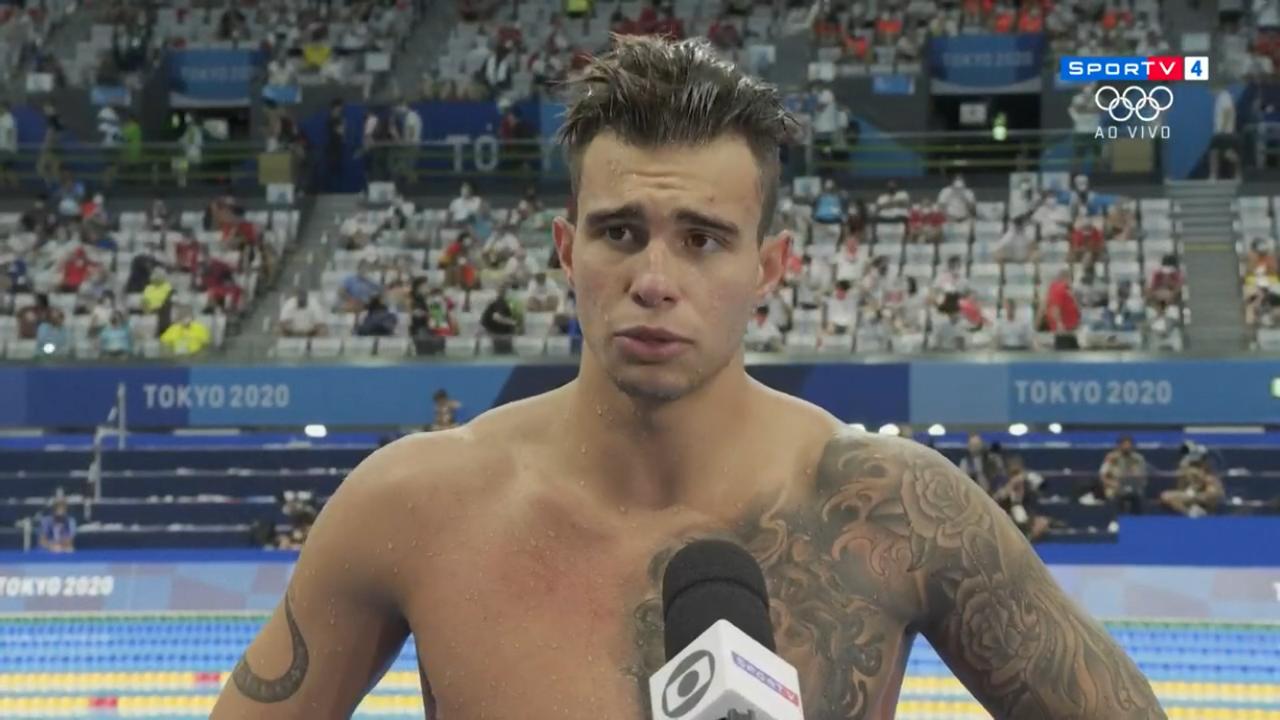 Pedro Spajati natação 100m livre