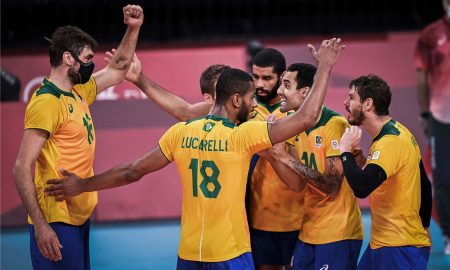 vôlei de quadra masculino quartas de final Olimpíadas de Tóquio Brasil Seleção Brasileira