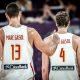 Pau e Marc Gasol se aposentam da seleção da Espanha