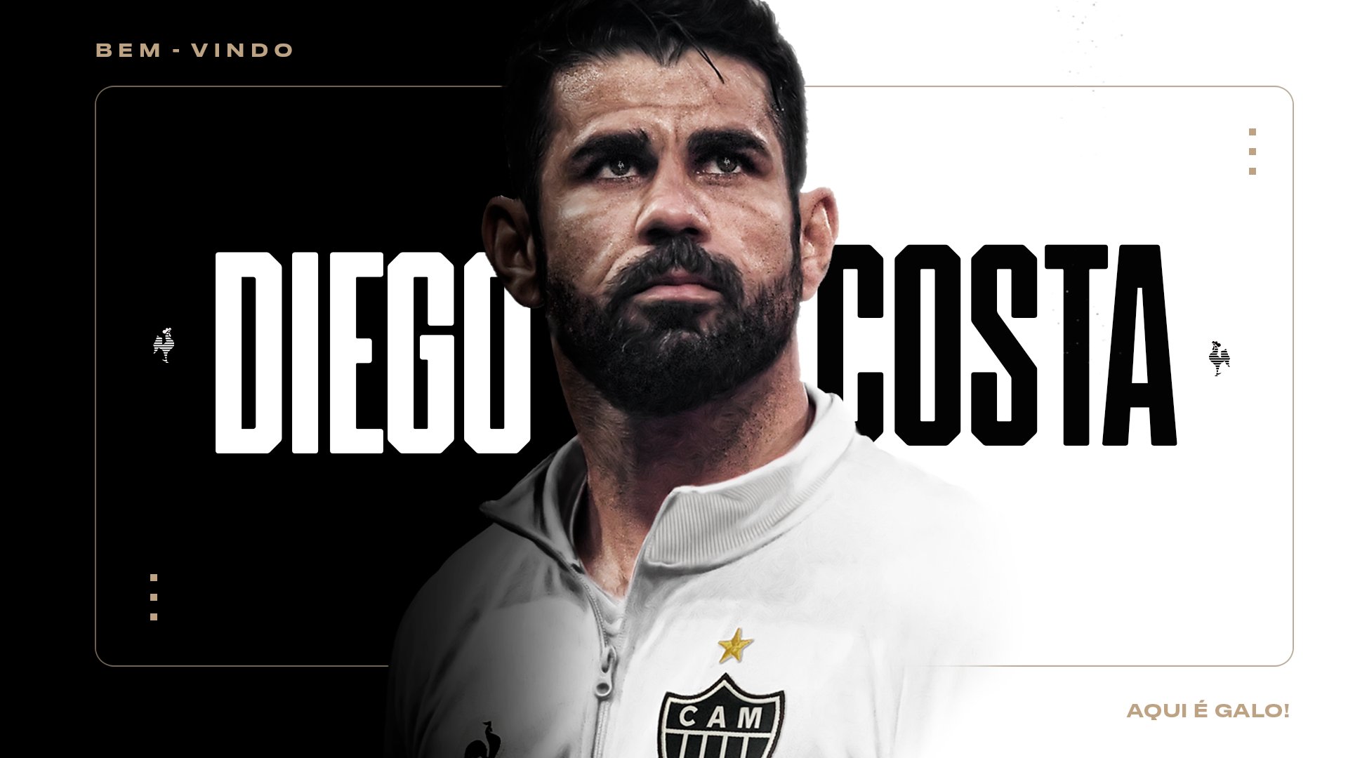 Contratação de Diego Costa pelo Atlético-MG ganha repercussão internacional