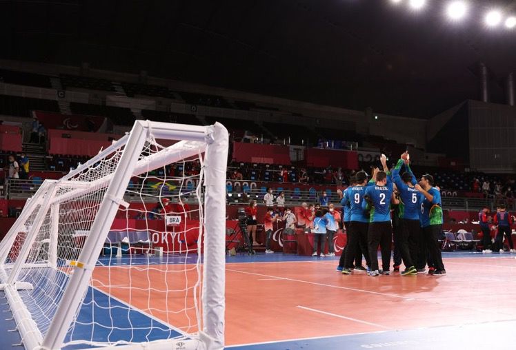Brasil encerra a fase de grupos vencendo o Japão no goalball