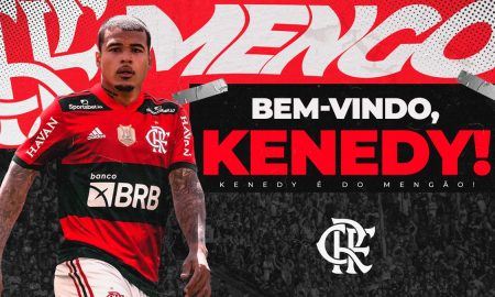 Kenedy é o novo reforço do Flamengo (Foto: Flamengo/Divulgação)