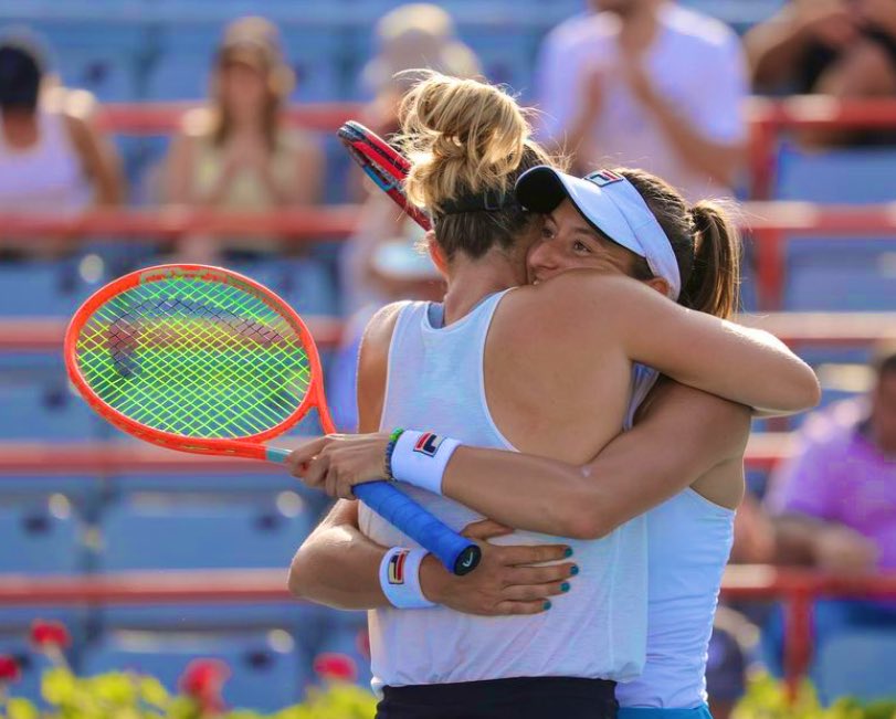 Luisa Stefani e Gabriela Dabrowski chegaram a terceira final consecutiva