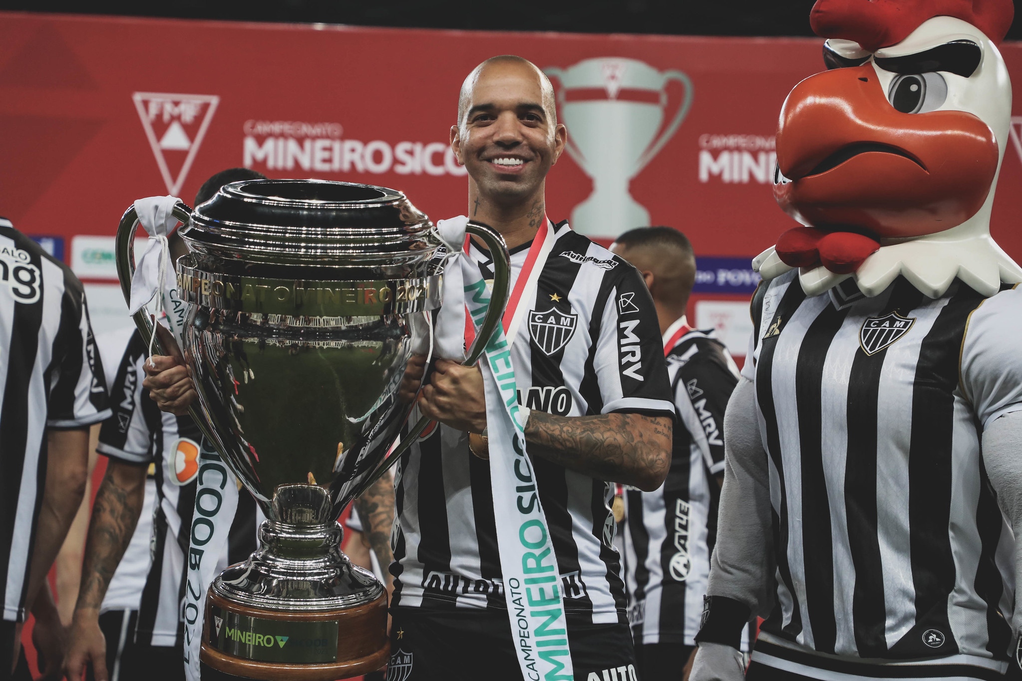 Ainda no Galo, Tardelli foi campeão Mineiro em 2021