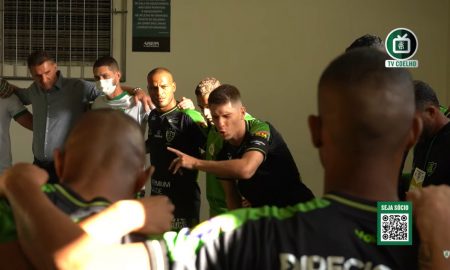 Com discurso inflamado, capitão Alê embala América-MG contra o Fluminense: ‘Estou realizando um sonho’