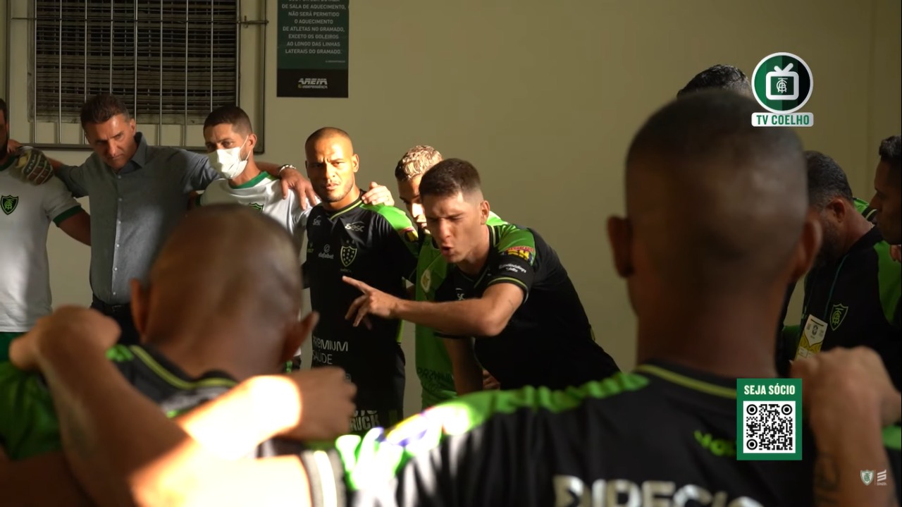 Com discurso inflamado, capitão Alê embala América-MG contra o Fluminense: ‘Estou realizando um sonho’