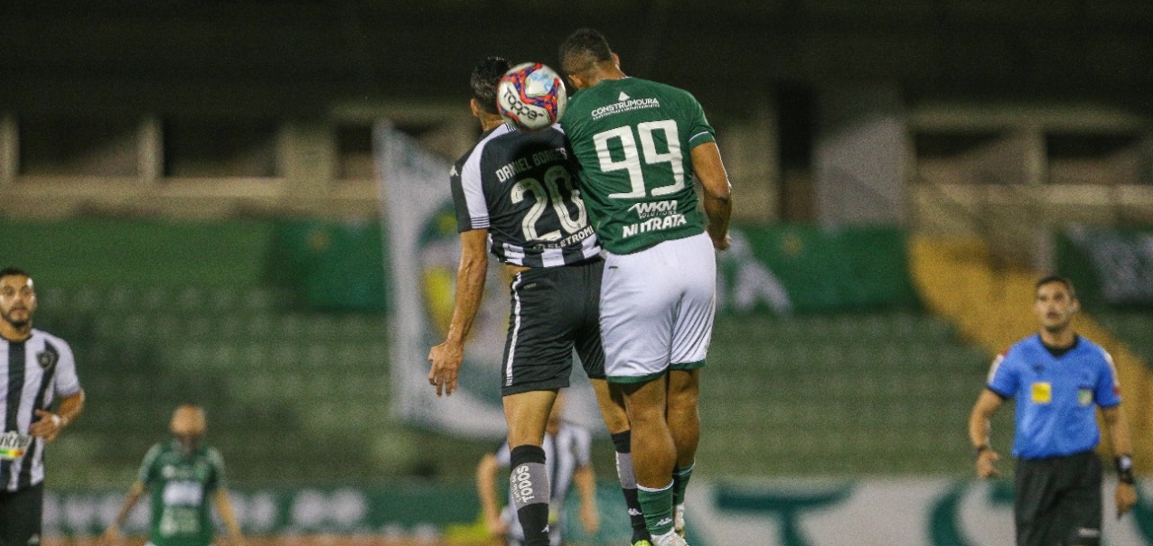 Com pouca emoção, Guarani e Botafogo empatam e seguem fora do G4