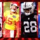AFC Oeste Chiefs Raiders Chargers Broncos