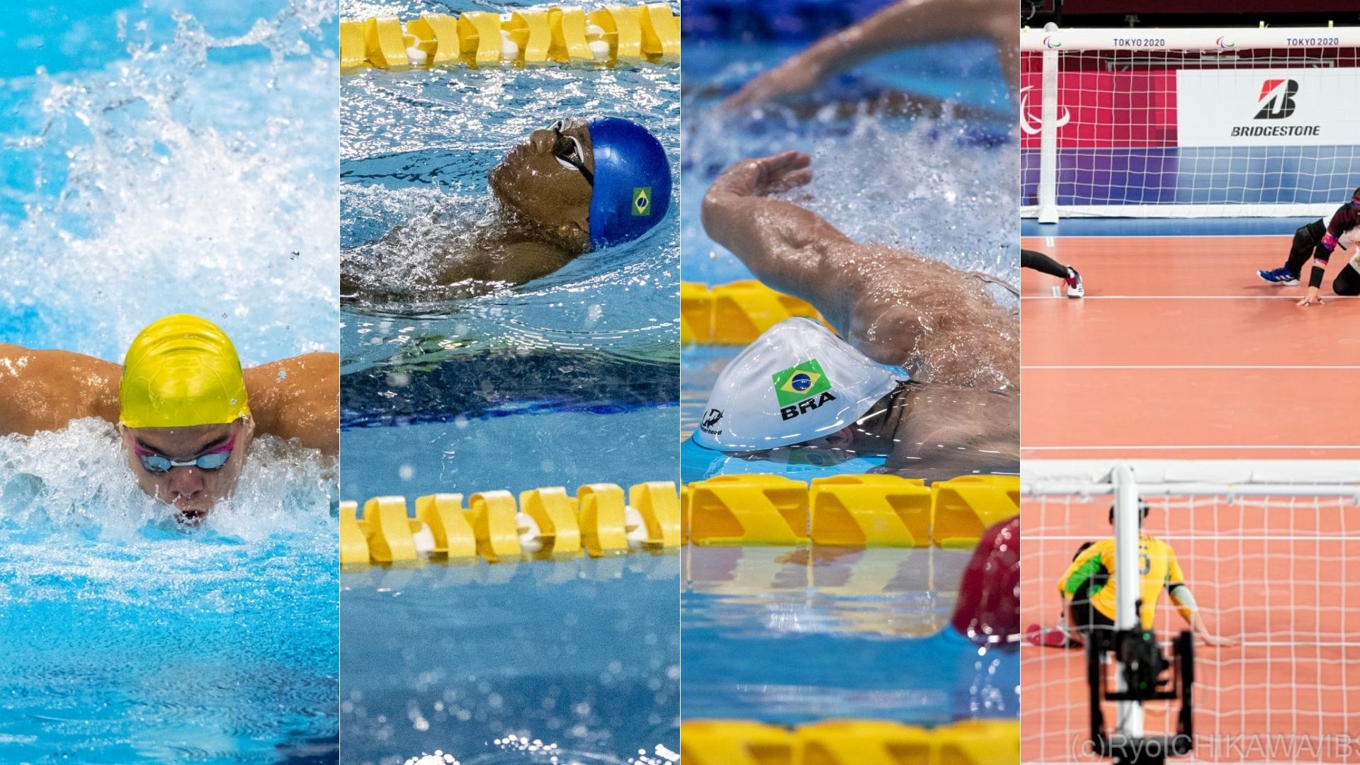 Paralimpíadas Dia #2: Sucesso brasileiro na natação e derrota no goalball