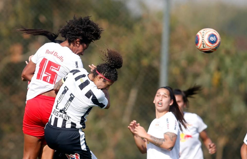 Red Bull Bragantino empatou com o Santos pelo Paulista Feminino. Foto: Fernando Roberto/Red Bull Bragantino