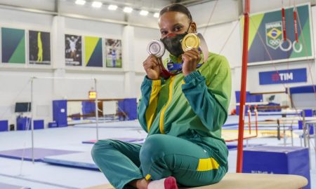 Medalhista em Tóquio, Rebeca Andrade fala sobre seus objetivos: 'Sempre tive pessoas para me inspirar, agora eu também quero ser um espelho'
