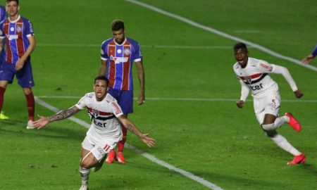 Há exatamente um ano, Luciano estreava e marcava seu primeiro gol pelo São Paulo
