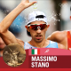 Massimo Stano, da Itália, ganha o ouro na marcha atlética