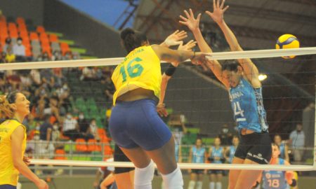 Brasil vence a Argentina pelo Sul-Americano de Vôlei