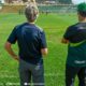 Técnica da Seleção Brasileira, Pia Sundhage visita América-MG e vê treino das Spartanas