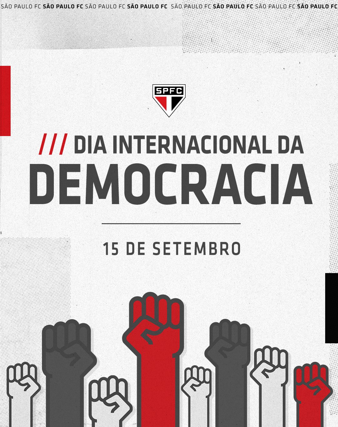 São Paulo comemora o Dia Internacional da Democracia