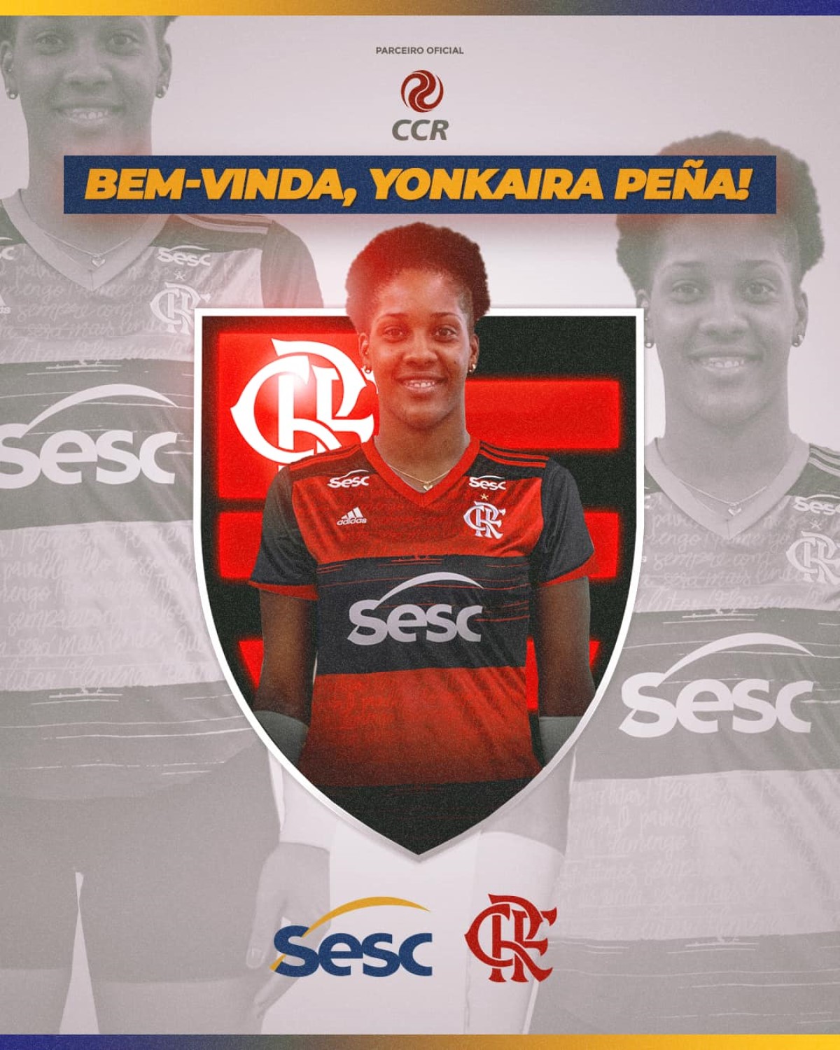 Yonkaira Peña retorna ao Sesc/Flamengo