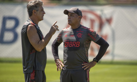 Flamengo - Renato comanda treino